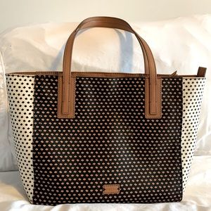 Fossil Leather Tote